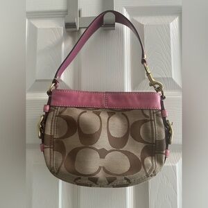 Vintage Pink Coach Purse